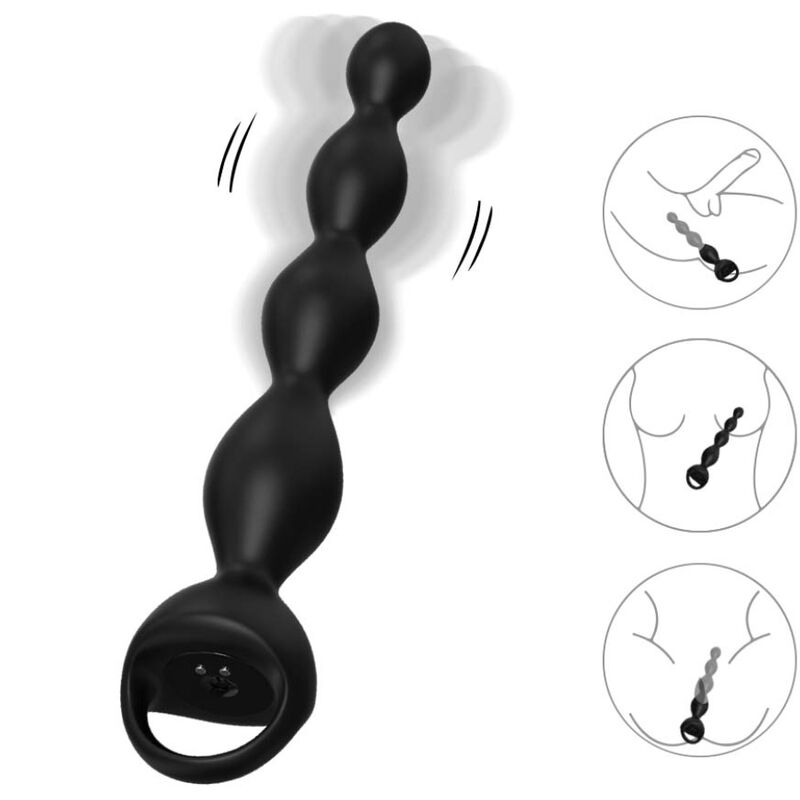 ARMONY - PLUG ANAL VIBRATEUR DOIGT NOIR ARMONY ANAL