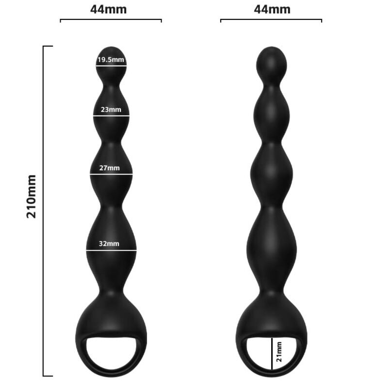 ARMONY - PLUG ANAL VIBRATEUR DOIGT NOIR ARMONY ANAL
