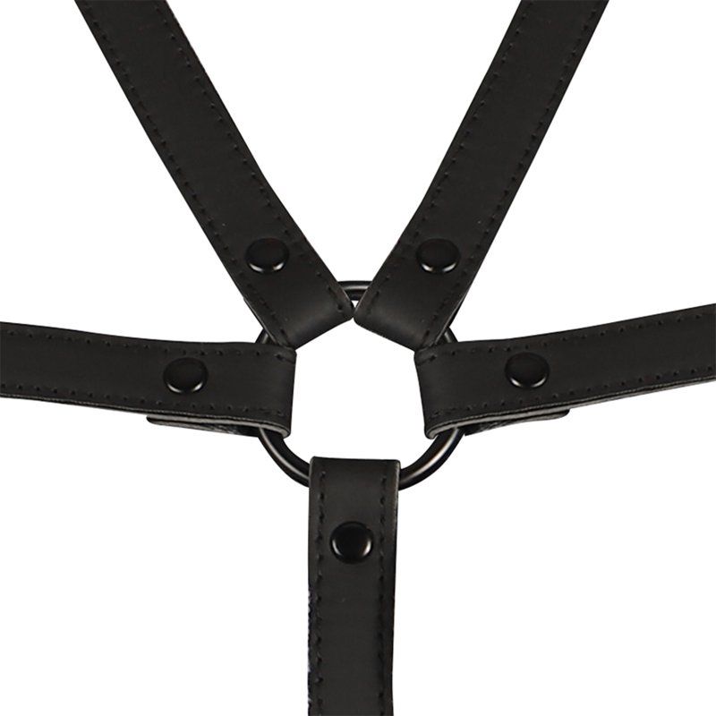 FETISH SUBMISSIVE BONDAGE - HARNAIS RÉGLABLE TORSE ET BRAS FETISH SUBMISSIVE BONDAGE