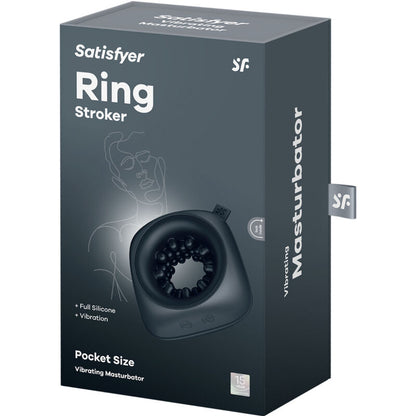 SATISFYER - RING STROKER MASTURBATEUR & VIBRATEUR SATISFYER RING