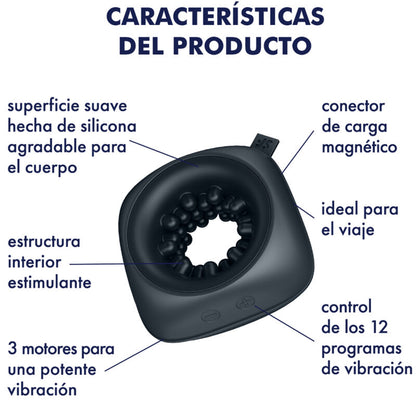 SATISFYER - RING STROKER MASTURBATEUR & VIBRATEUR SATISFYER RING