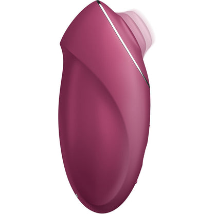 SATISFYER - TAP & CLIMAX 1 VIBRATEUR LAY-ON ROUGE SATISFYER LAYONS
