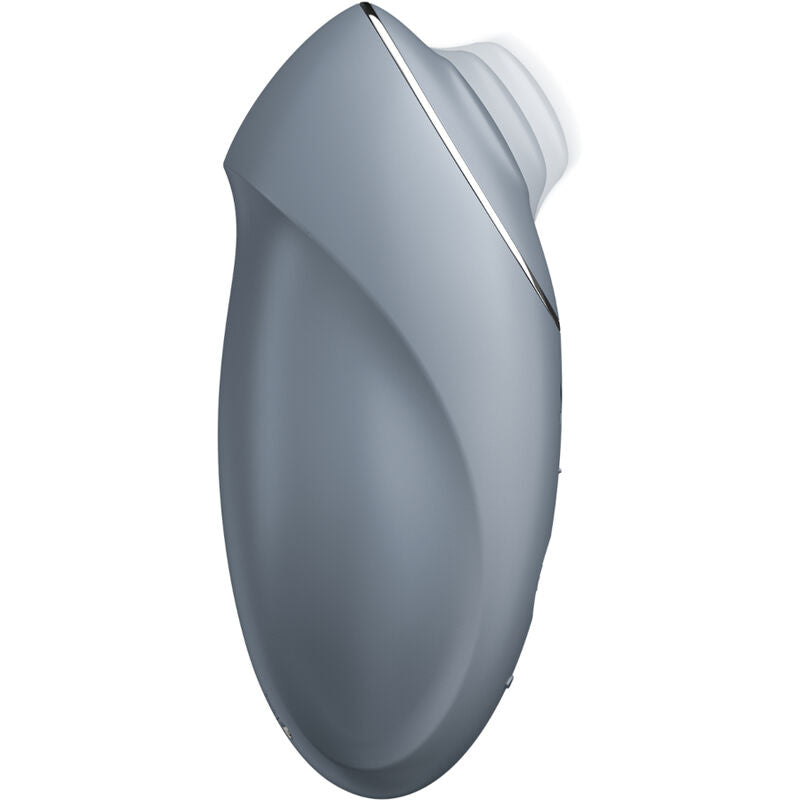 SATISFYER - TAP & CLIMAX 1 VIBRATEUR LAY-ON GRIS SATISFYER LAYONS