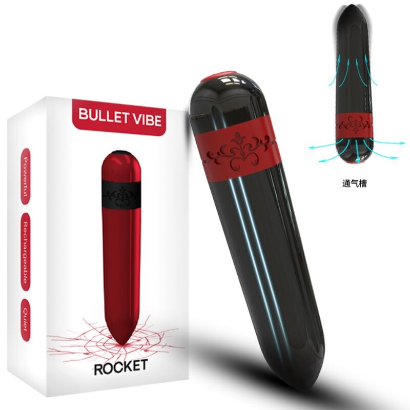ARMONY - TÉLÉCOMMANDE BULLET VIBRATEUR ROCKET NOIR ARMONY STIMULATORS
