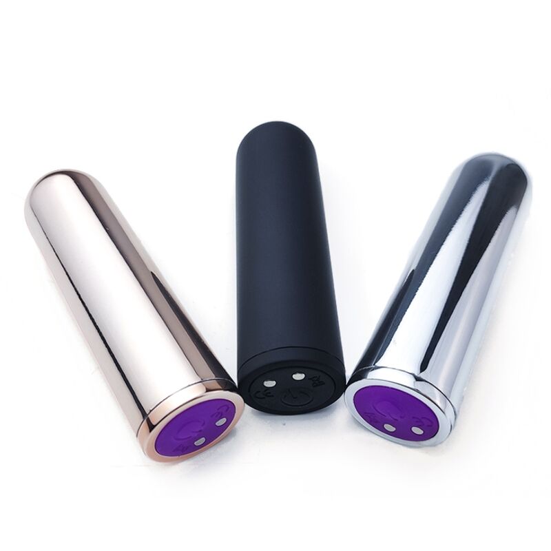 ARMONY - VIBRATEUR BULLET ARGENT 2.1 CM X 7.9 CM ARMONY STIMULATORS