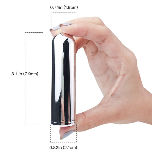ARMONY - VIBRATEUR BULLET ARGENT 2.1 CM X 7.9 CM ARMONY STIMULATORS