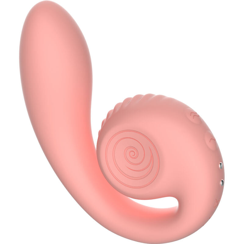 SNAIL VIBE - STIMULATEUR DOUBLE GIZI ROSE SNAIL VIBE