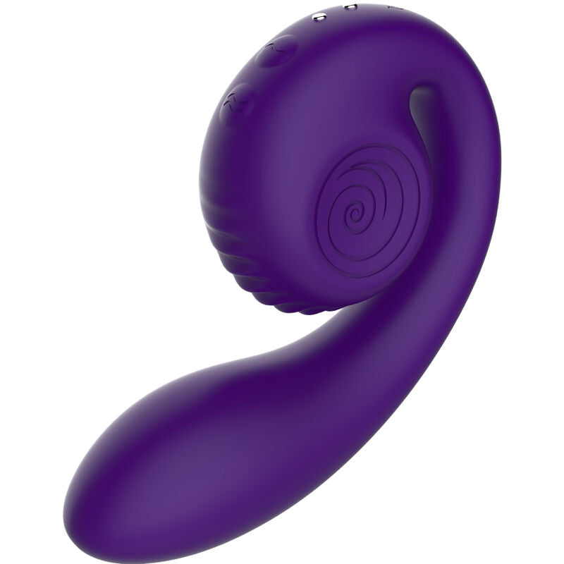 SNAIL VIBE - STIMULATEUR DOUBLE GIZI VIOLET SNAIL VIBE