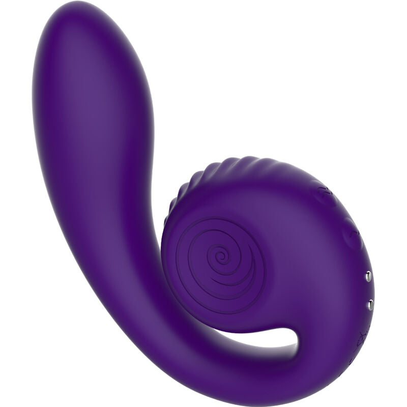 SNAIL VIBE - STIMULATEUR DOUBLE GIZI VIOLET SNAIL VIBE