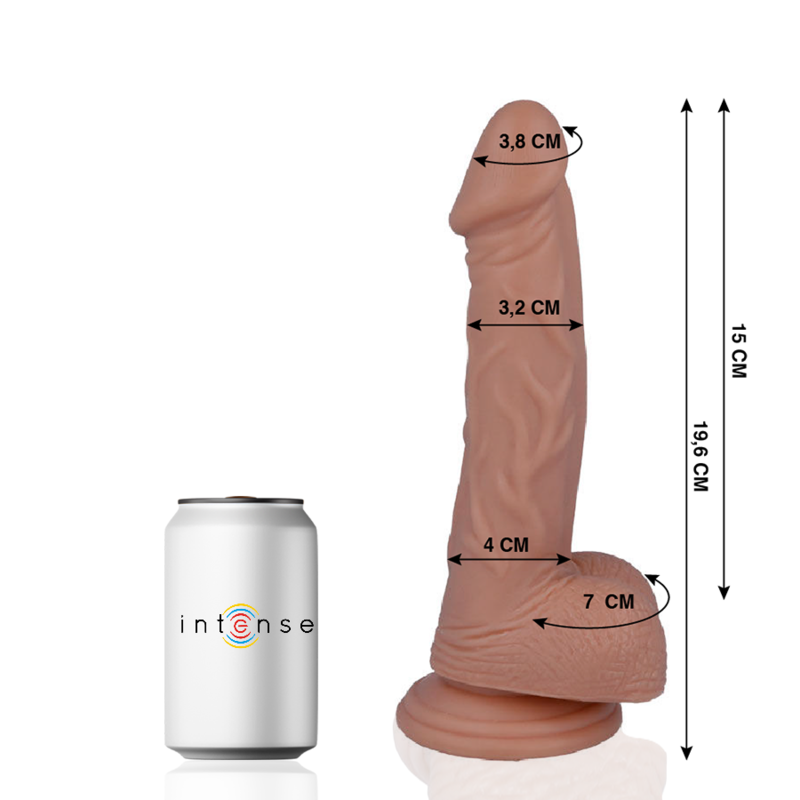 MR INTENSE - 16 PÉNIS RÉALISTE 19.6 CM -O- 3.2 CM MR. INTENSE