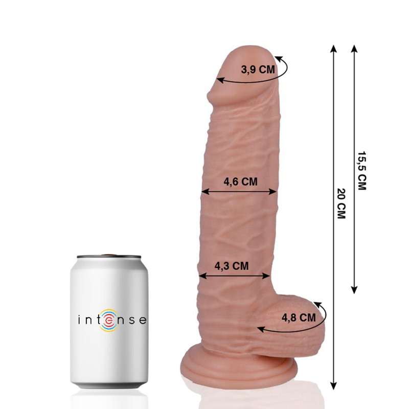 MR INTENSE - 20 PÉNIS RÉALISTE 20 CM -O- 4.6 CM MR. INTENSE
