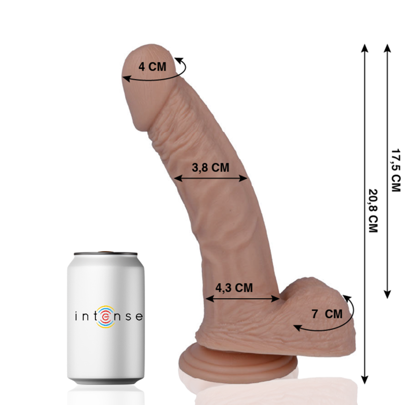 MR INTENSE - 23 PÉNIS RÉALISTE 20.8 CM -O- 3.8 CM MR. INTENSE
