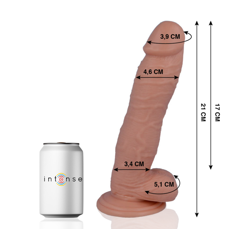 MR INTENSE - 24 PÉNIS RÉALISTE 21 CM -O- 4.6 CM MR. INTENSE