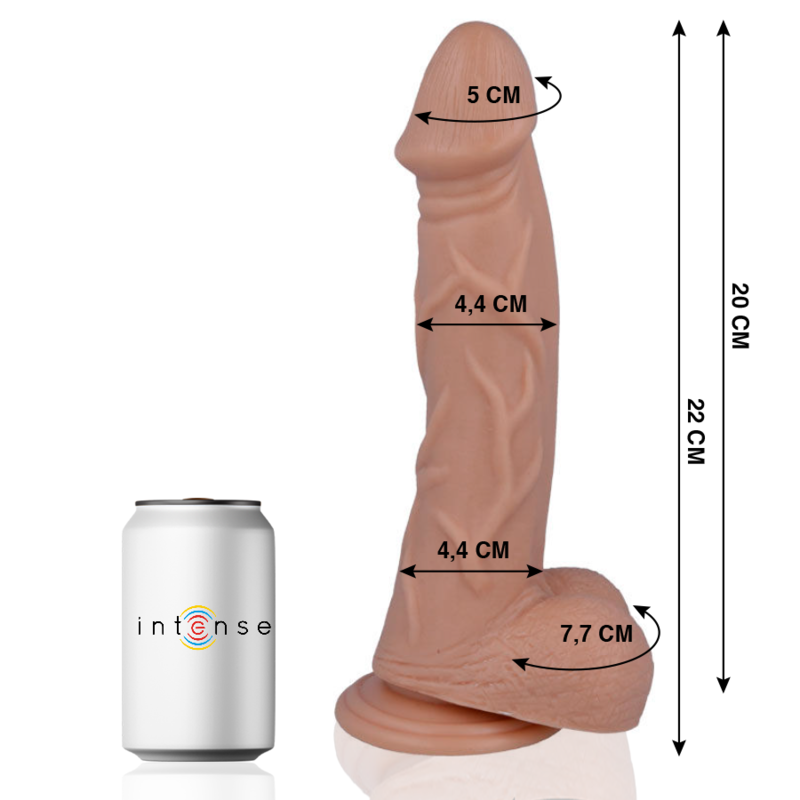 MR INTENSE - 26 PÉNIS RÉALISTE 22 CM -O- 4.4 CM MR. INTENSE