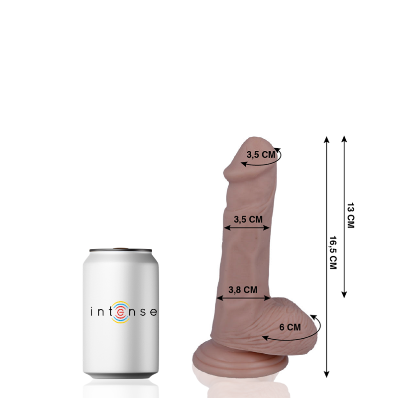 MR INTENSE - 5 PÉNIS RÉALISTE 16.5 CM -O- 3.5 CM MR. INTENSE