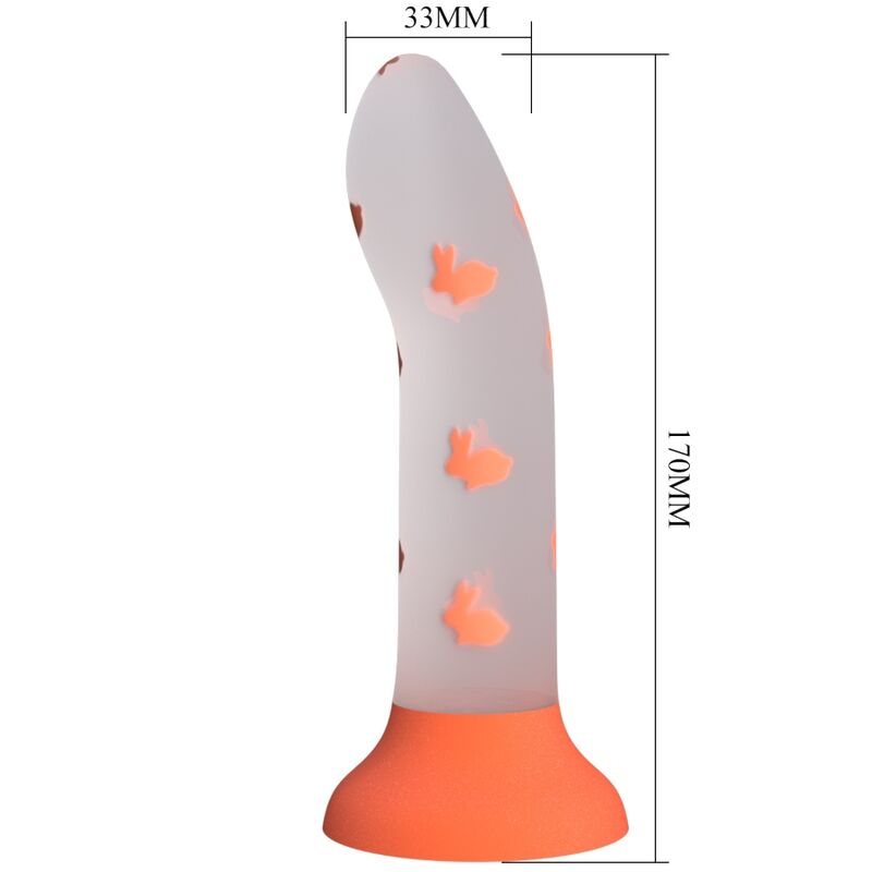 PRETTY LOVE - GODE MAGIQUE NIGHTFALL SANS VIBRATION ORANGE LUMINEUX PRETTY LOVE FLIRTATION