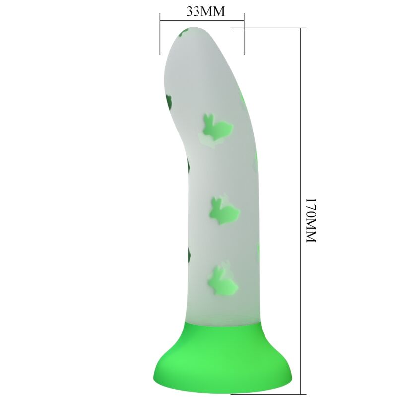 PRETTY LOVE - GODE MAGIQUE NIGHTFALL SANS VIBRATION VERT LUMINEUX PRETTY LOVE FLIRTATION