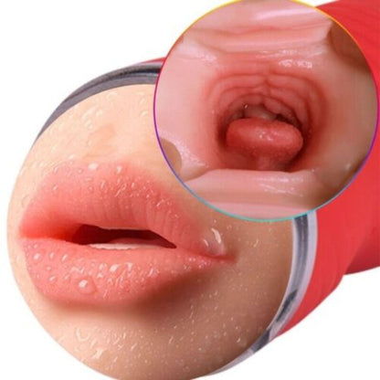 ARMONY - MASTURBATEUR DOUBLE VAGIN ET BOUCHE ROUGE ARMONY FOR HIM