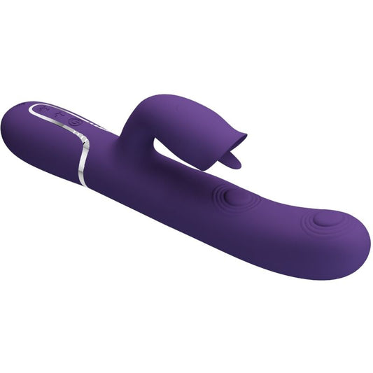 PRETTY LOVE - VIBRATEUR LAPIN À LÉCHER VIOLET PRETTY LOVE PARTY UP