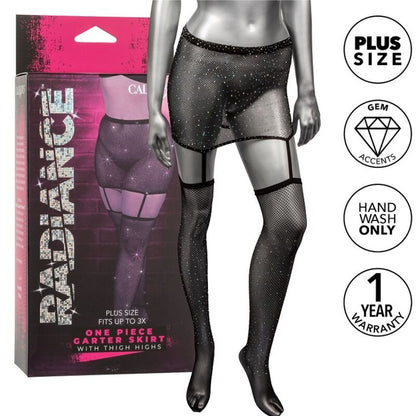 CALEXOTICS - RADIANCE JUPE JARRETIÈRES CUISSES GRANDE TAILLE CALEXOTICS