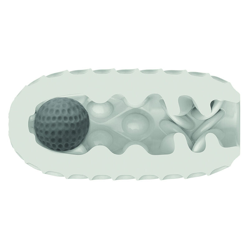 CALEXOTICS - BOUNDLESS RÉVERSIBLE SQUISHY BALL STROKE JAUNE CALEXOTICS