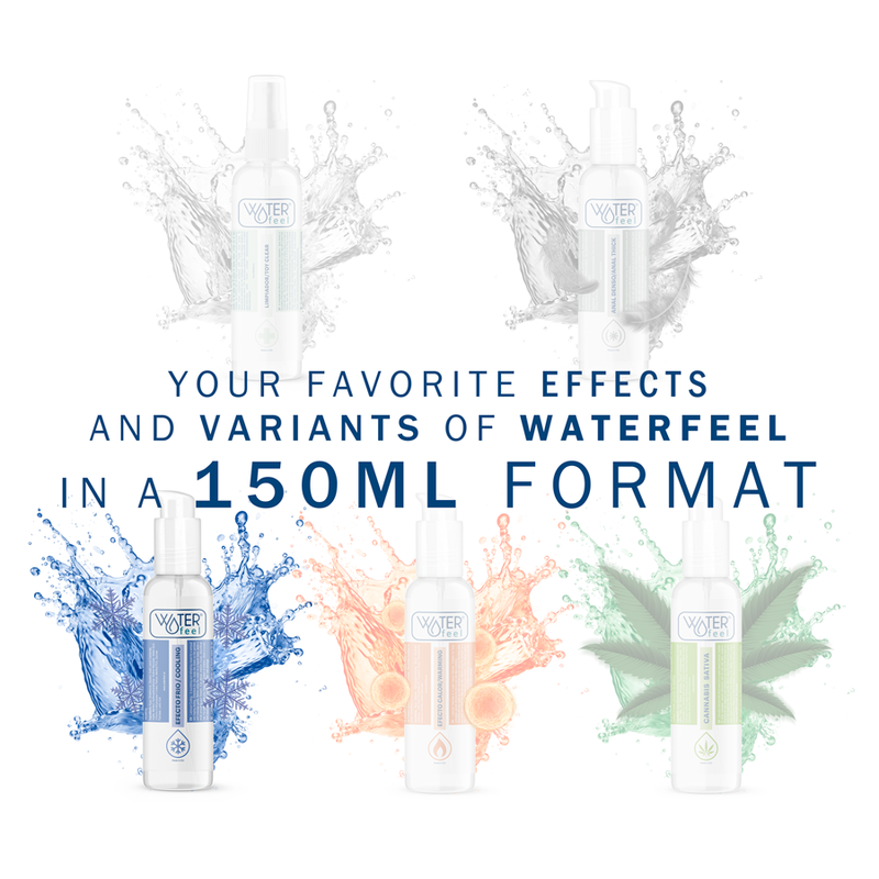 WATERFEEL - LUBRIFIANT EFFET FROID 150 ML WATERFEEL