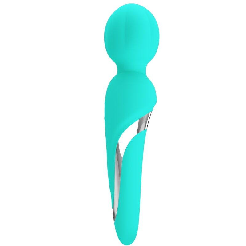 PRETTY LOVE - WALTER VIBRATEUR WAND AQUA VERT PRETTY LOVE FLIRTATION