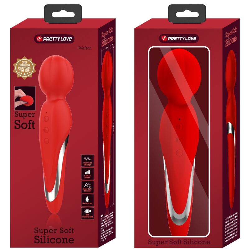 PRETTY LOVE - BAGUETTE VIBRANTE WALTER ROUGE PRETTY LOVE FLIRTATION