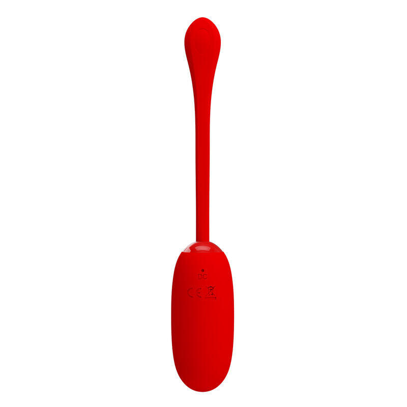 PRETTY LOVE - OEUF VIBRANT JULIUS IMPERMÉABLE-RECHARGEABLE ROUGE PRETTY LOVE SMART