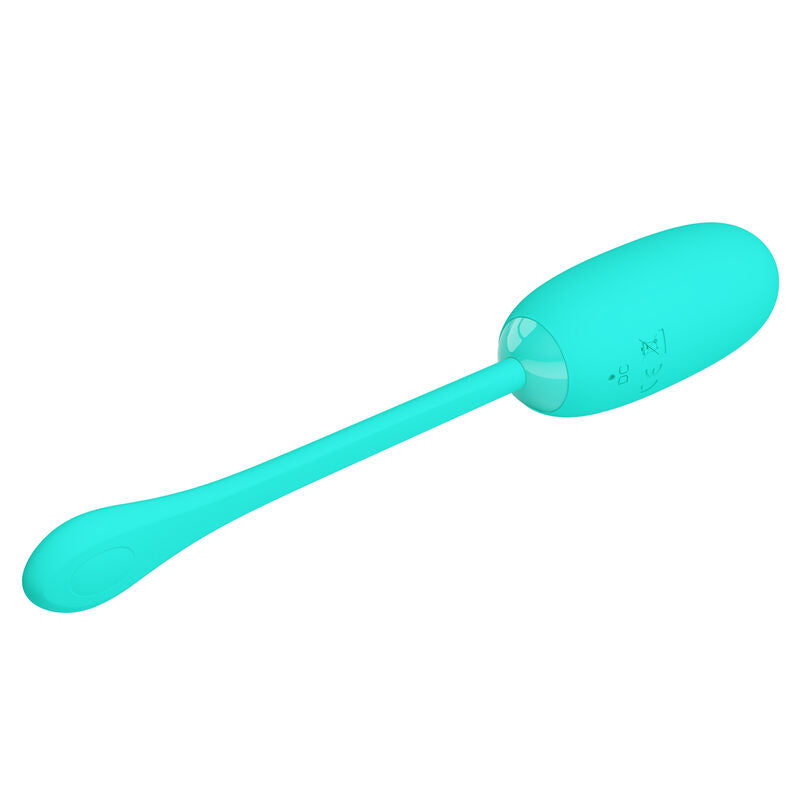 PRETTY LOVE - JULIUS OEUF VIBRANT IMPERMÉABLE-RECHARGEABLE AQUA VERT PRETTY LOVE SMART