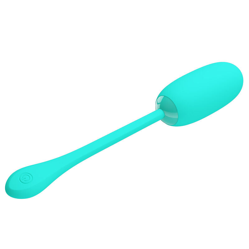 PRETTY LOVE - JULIUS OEUF VIBRANT IMPERMÉABLE-RECHARGEABLE AQUA VERT PRETTY LOVE SMART