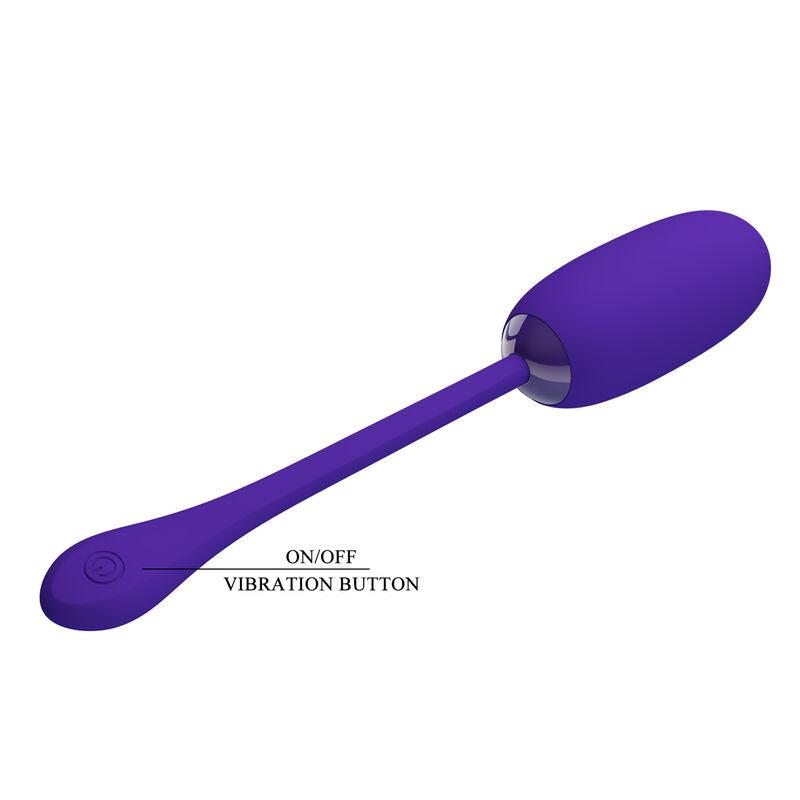 PRETTY LOVE - OEUF VIBRANT JULIUS IMPERMÉABLE-RECHARGEABLE VIOLET PRETTY LOVE SMART
