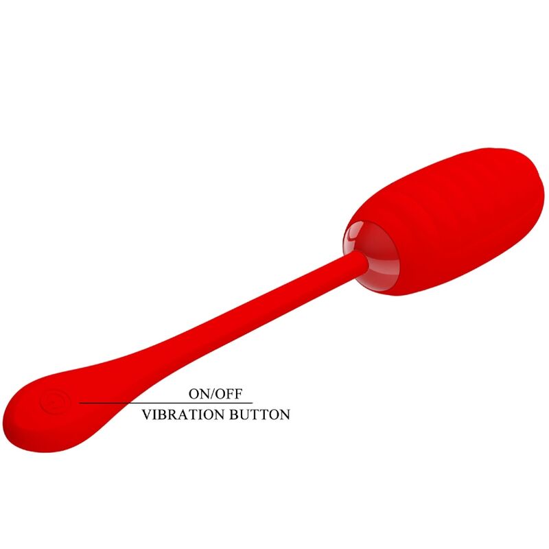 PRETTY LOVE - OEUF VIBRANT RECHARGEABLE KIRK ROUGE PRETTY LOVE SMART