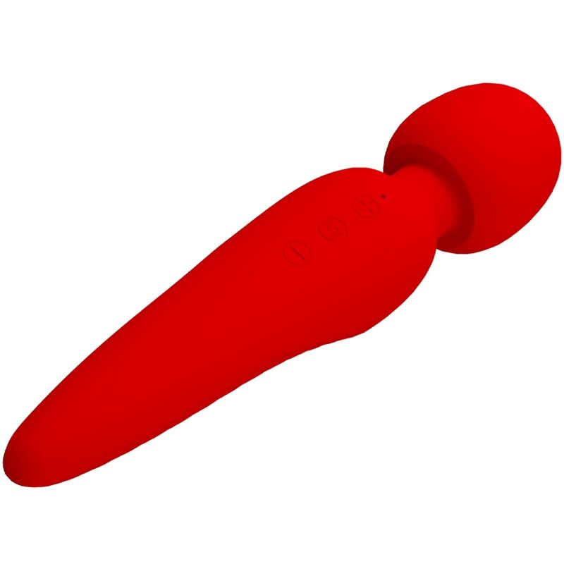 PRETTY LOVE - MASSEUR MEREDITH 12 MODES DE VIBRATION ROUGE PRETTY LOVE SMART