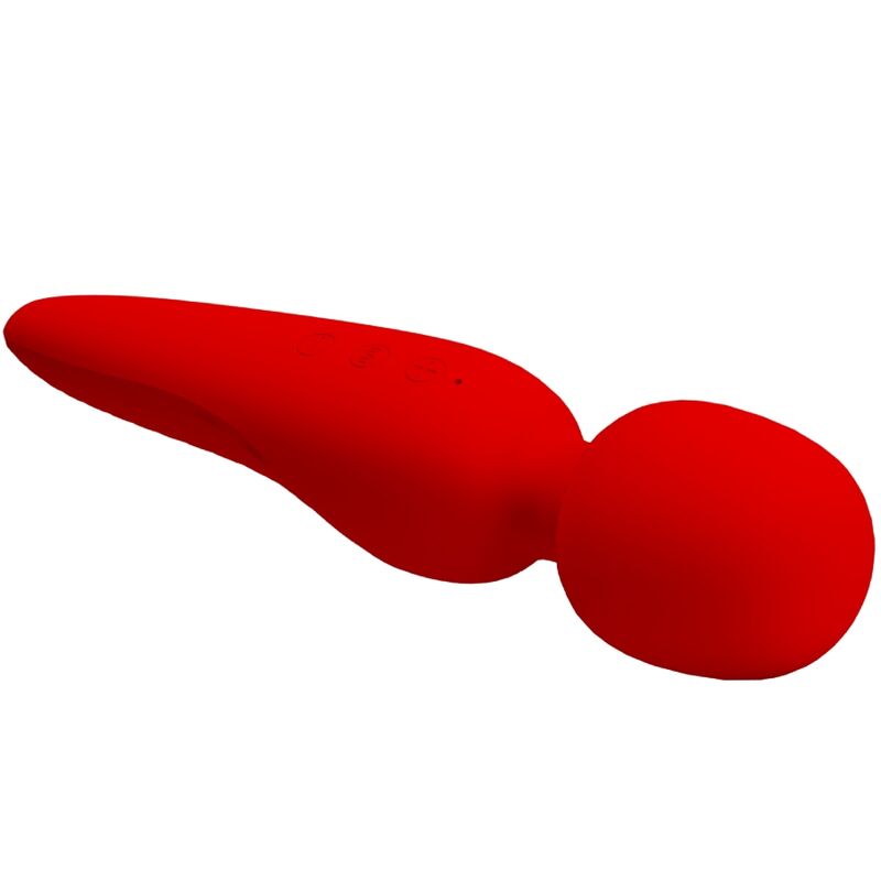 PRETTY LOVE - MASSEUR MEREDITH 12 MODES DE VIBRATION ROUGE PRETTY LOVE SMART
