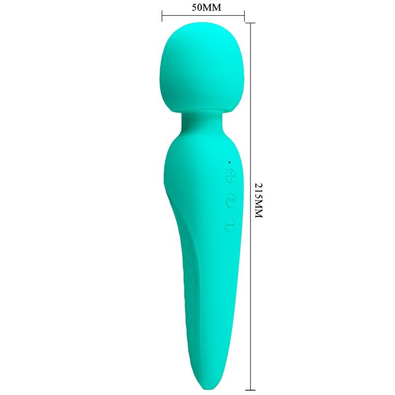 PRETTY LOVE - MASSEUR MEREDITH 12 MODES DE VIBRATION VERT AQUA PRETTY LOVE SMART