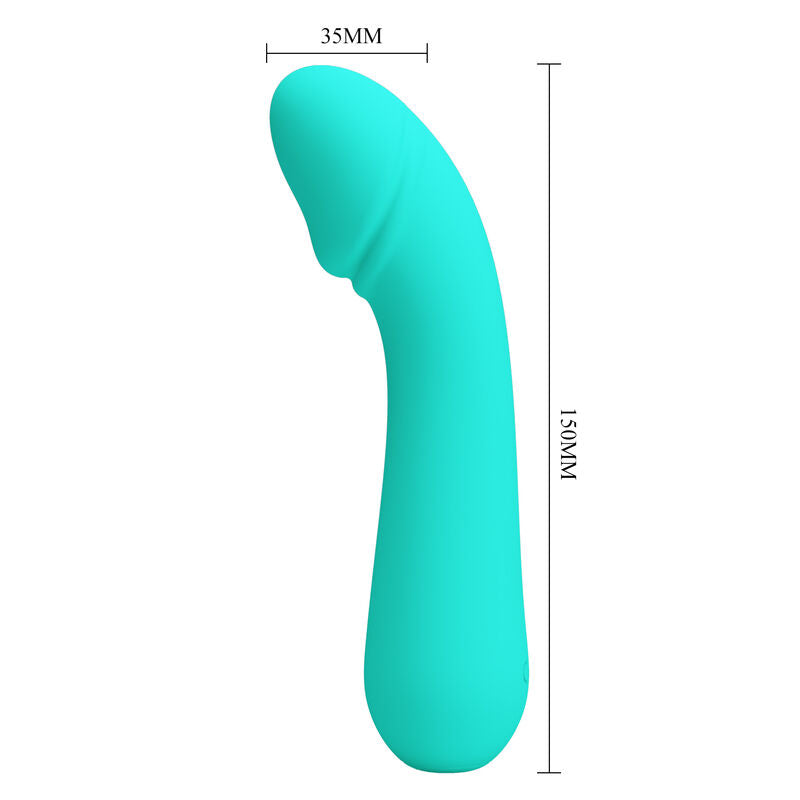 PRETTY LOVE - VIBRATEUR RECHARGEABLE CETUS VERT AQUA PRETTY LOVE SMART