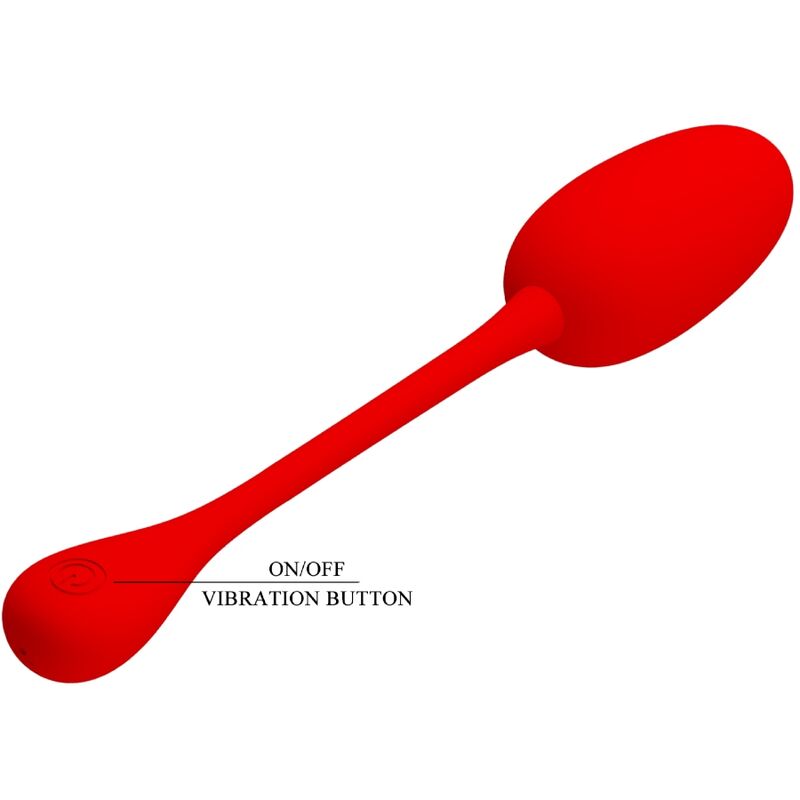 PRETTY LOVE - OEUF VIBRANT RECHARGEABLE KNUCKER ROUGE PRETTY LOVE FLIRTATION