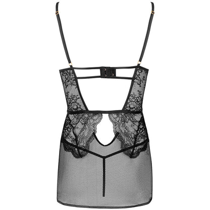 LIVCO CORSETTI FASHION - BARIRIN LC 90633 CHEMISE + CULOTTE NOIR L/XL LIVCO CORSETTI SETS