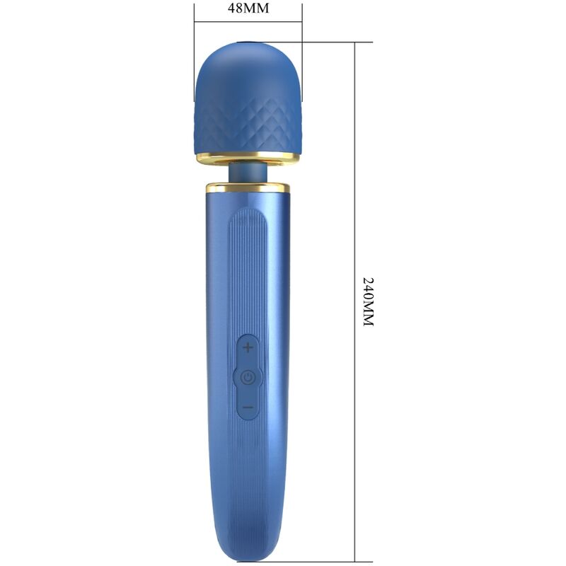 PRETTY LOVE - MASSEUR 7 MODES DE VIBRATION BLEU PRETTY LOVE SMART