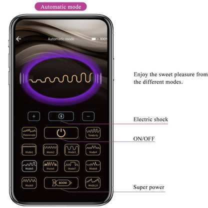 PRETTY LOVE - PLUG ANAL CONTRÔLÉ PAR APPLICATION JEFFERSON VIOLET PRETTY LOVE BOTTOM
