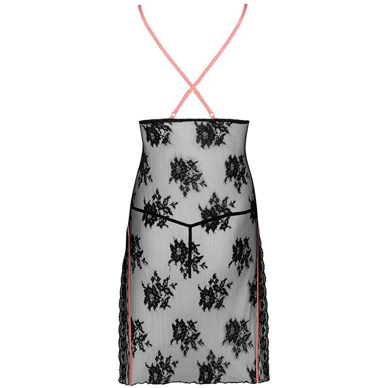 LIVCO CORSETTI FASHION - KARONIN LC 90628 CHEMISE + CULOTTE NOIR L/XL LIVCO CORSETTI SETS