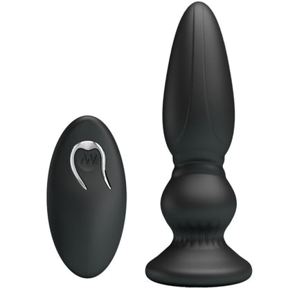 MR PLAY - PUISSANT VIBRATEUR TÉLÉCOMMANDE PLUG ANAL NOIR MR PLAY