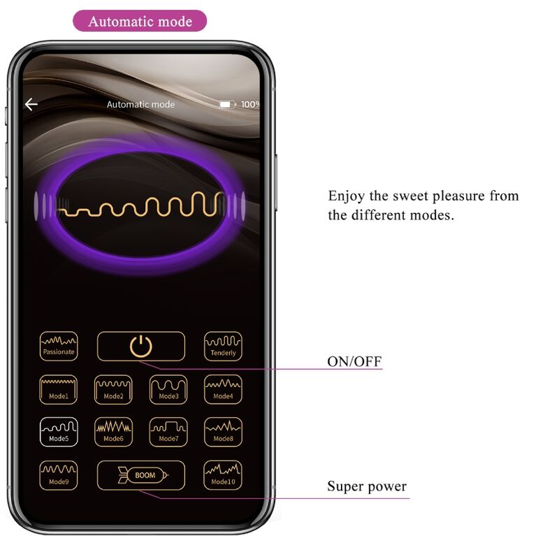 PRETTY LOVE - ELVIRA KEGEL BALLS APP TÉLÉCOMMANDE VIOLET PRETTY LOVE