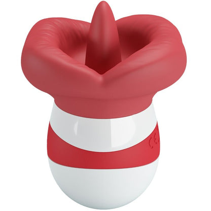PRETTY LOVE - MINA STIMULATEUR DE LANGUE ROUGE CLAIR PRETTY LOVE FLIRTATION