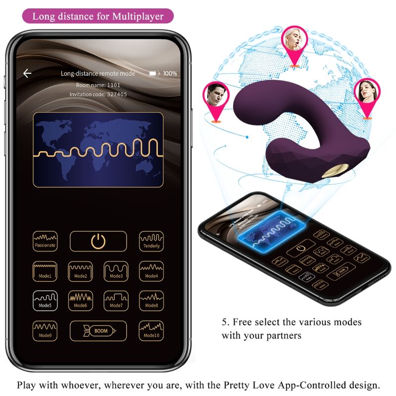 PRETTY LOVE - BILLY VIBRATION VIOLET APPLICATION GRATUITE PRETTY LOVE