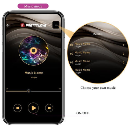 PRETTY LOVE - BILLY VIBRATION VIOLET APPLICATION GRATUITE PRETTY LOVE