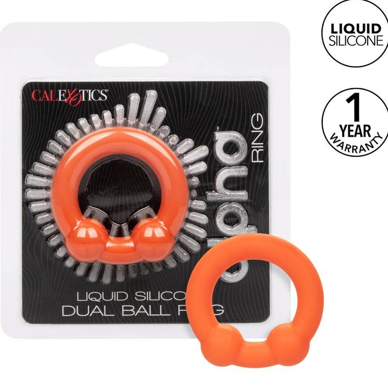 CALEXOTICS - ALPHA BAGUE DOUBLE BILLE ORANGE CALEXOTICS