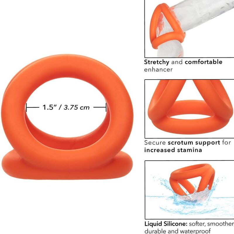 CALEXOTICS - ALPHA TRI-ANNEAU ORANGE CALEXOTICS