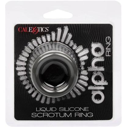 CALEXOTICS - ALPHA ANNEAU DÉTIREMENT DU SCROTUM NOIR CALEXOTICS